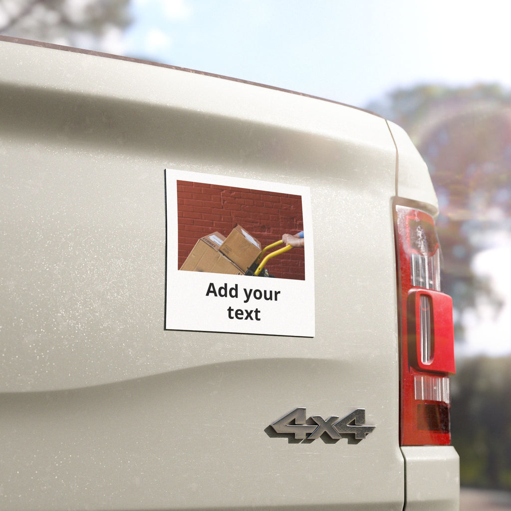 Custom Photo Car Magnet – Personalized Printed Vehicle Magnet
