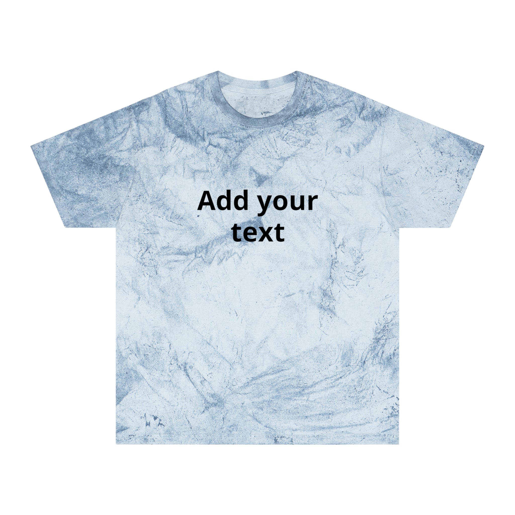 Tie-Dye Custom Text T-Shirt — "In the Zone" Graphic Tee