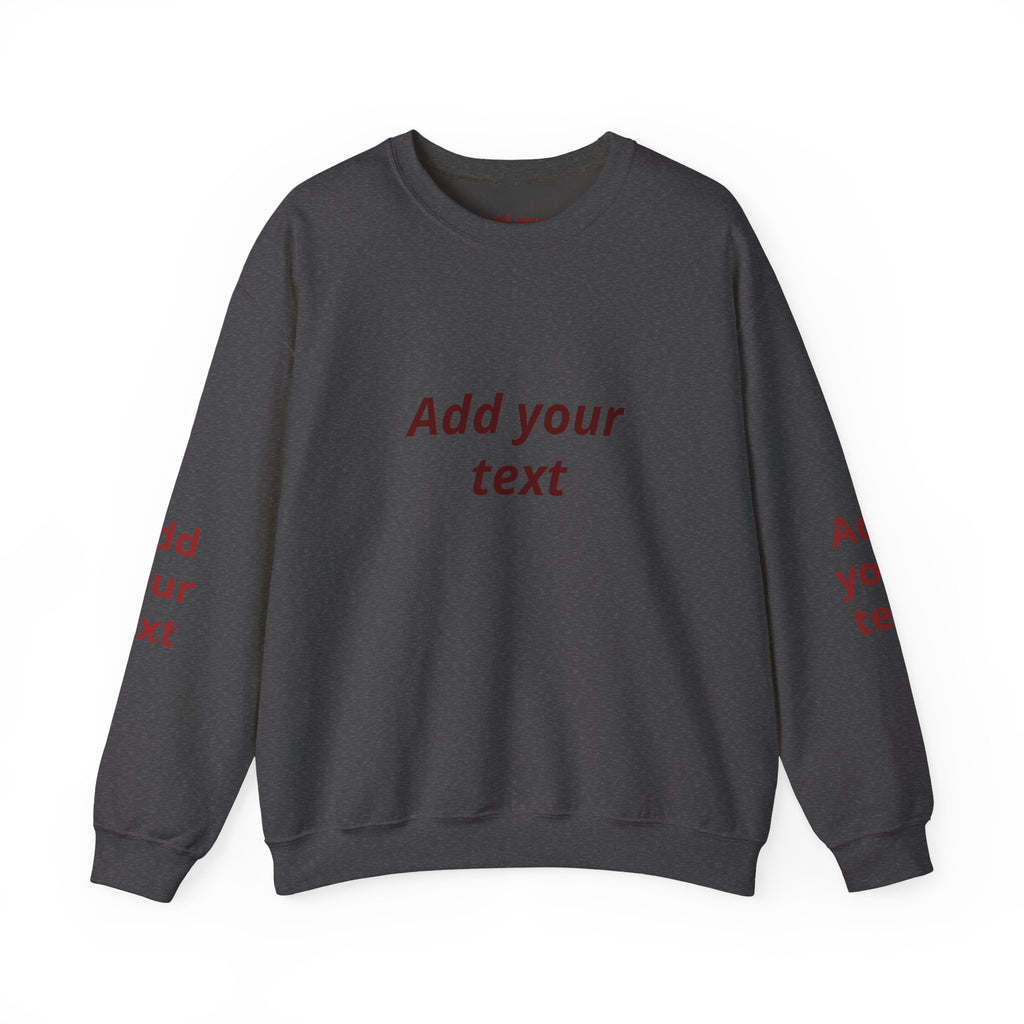 Dumpling & Soy Sauce Crewneck Sweatshirt — Customizable Asian Food Graphic