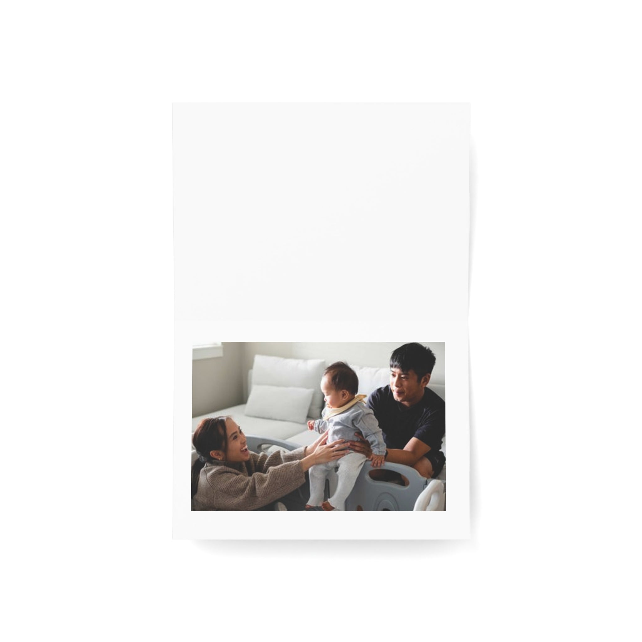 Custom Greeting Cards – Blank Folded Cards for Personalized Printing (1, 10, 30, 50 pcs)