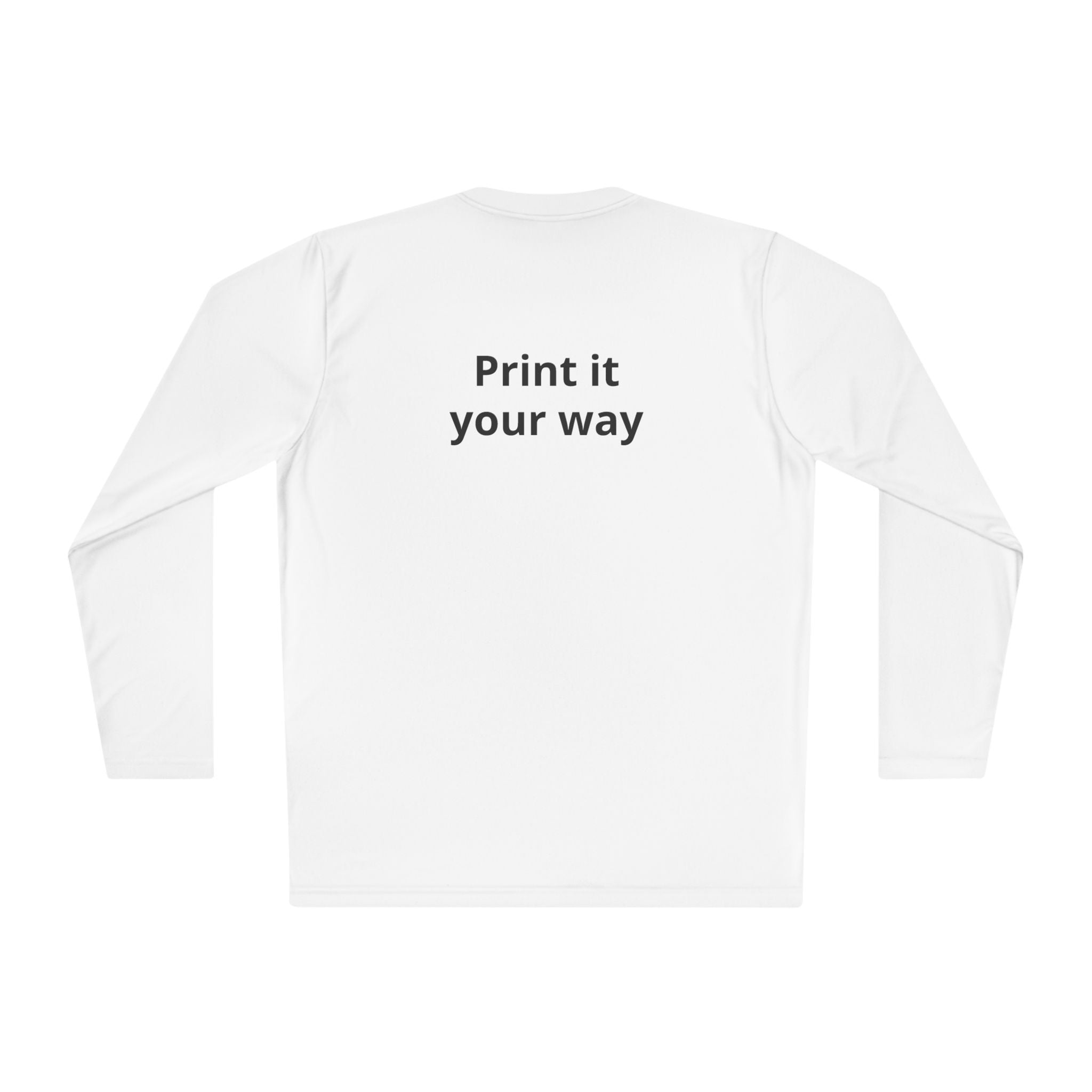 Long Sleeve Tee — Heart Hands Photo Print