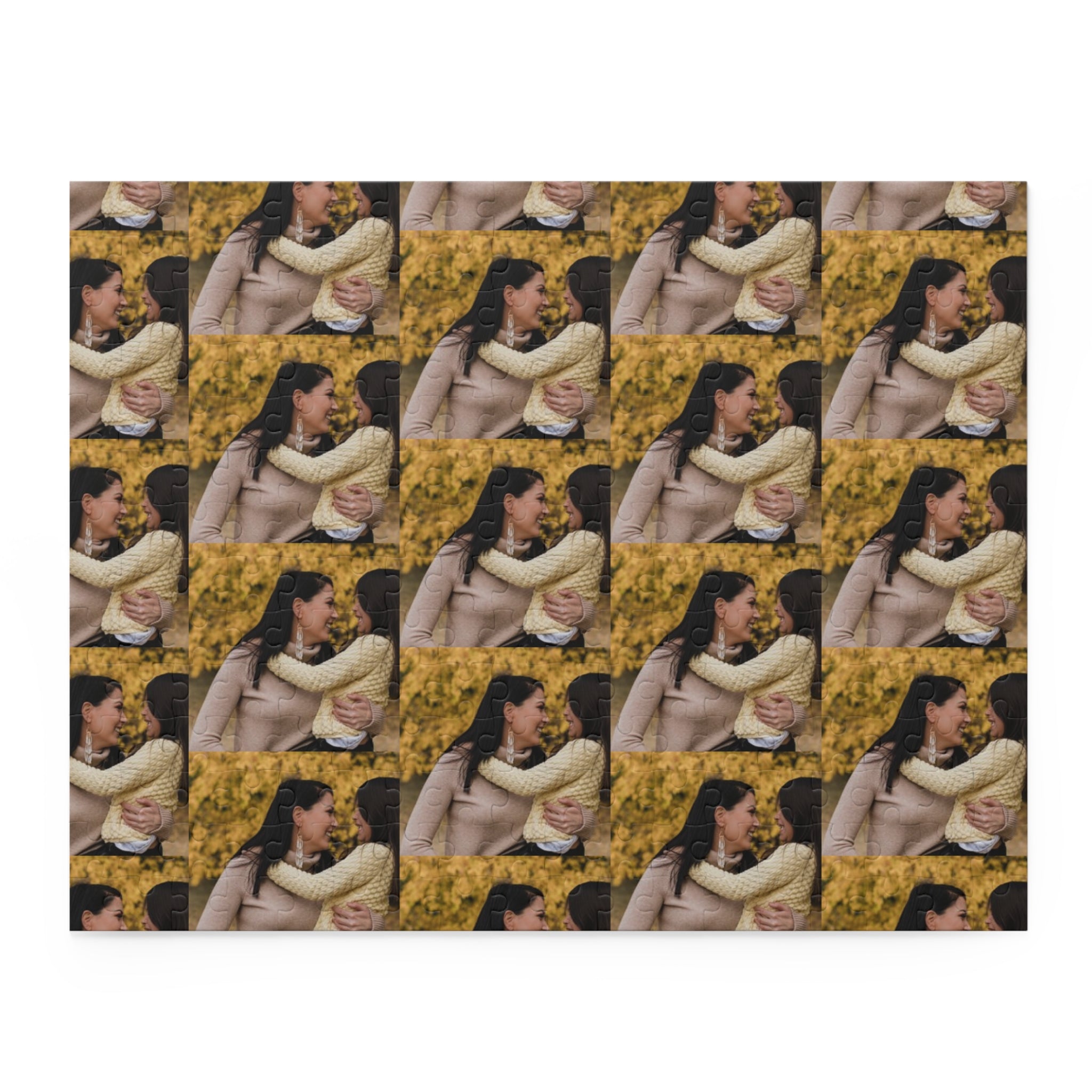 Personalized Photo Collage Puzzle — Custom 120/252/500-Piece Memory Puzzle