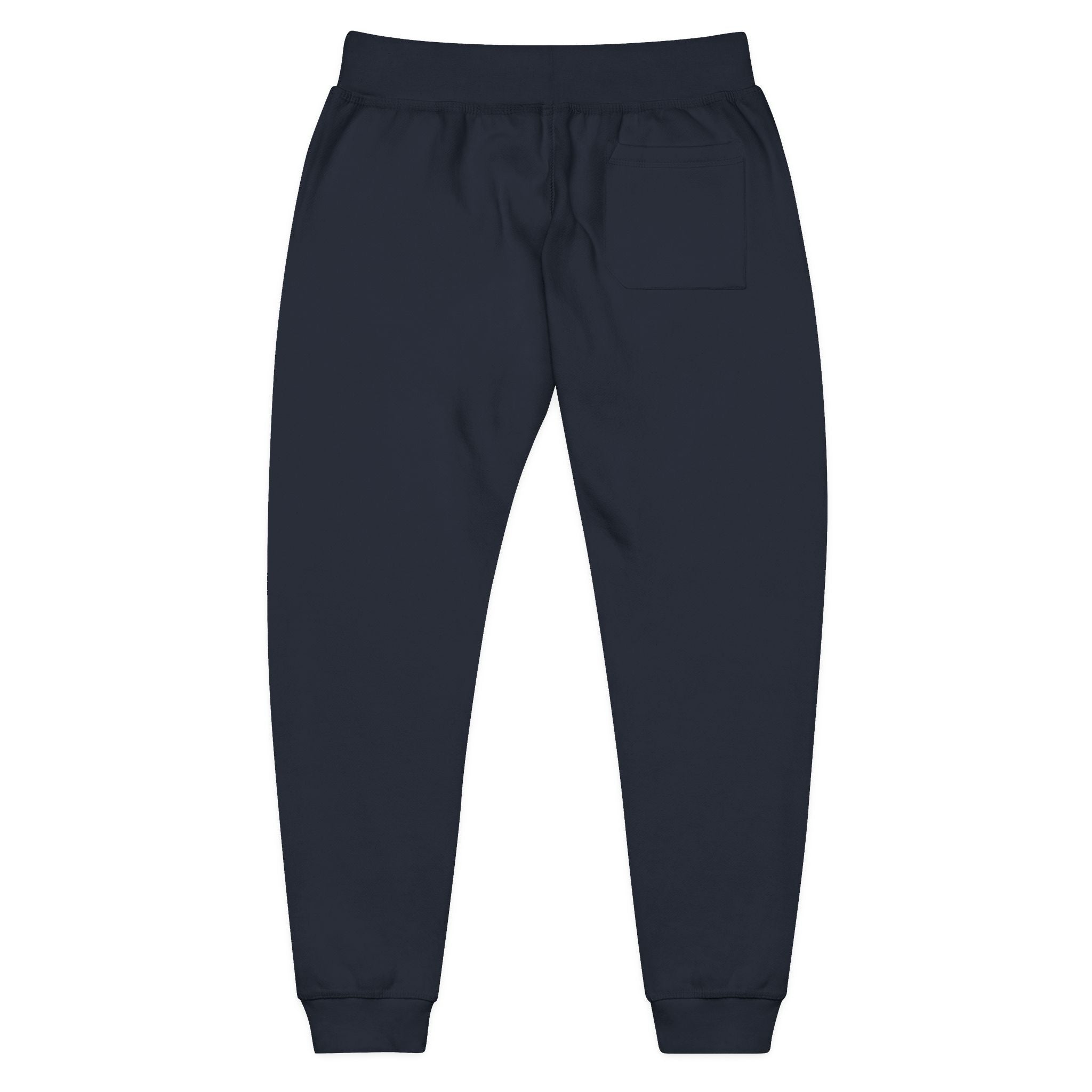 Embroidered Cozy Fleece Sweatpants — Coral Joggers with Pocket Patch — Christmas Gift for Him & Her | Fundraiser Event Gear