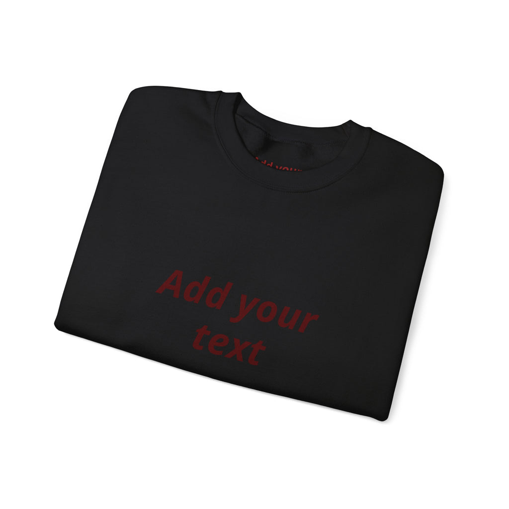 Dumpling & Soy Sauce Crewneck Sweatshirt — Customizable Asian Food Graphic