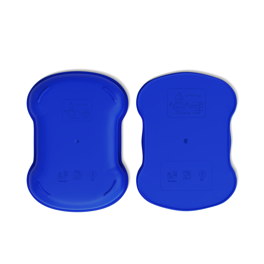 Personalized Two-Tier Bento Box Lunchbox — Stackable Meal Prep Container with Spoon