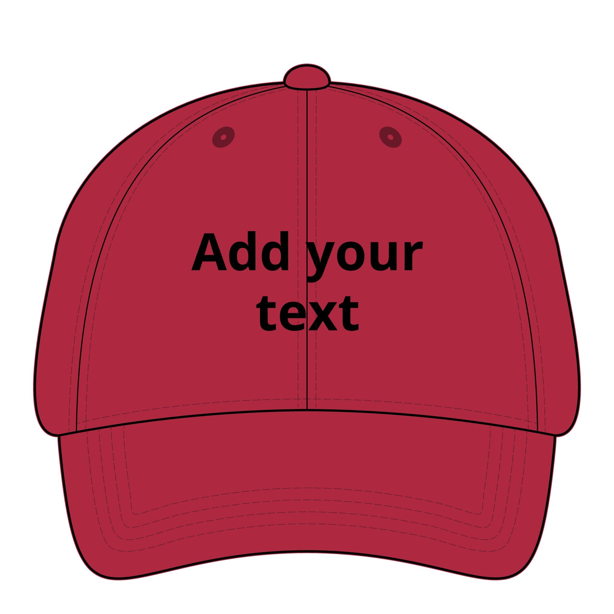 Women's Pigment-Dyed Cap with Fashion Undervisor (Embroidery)