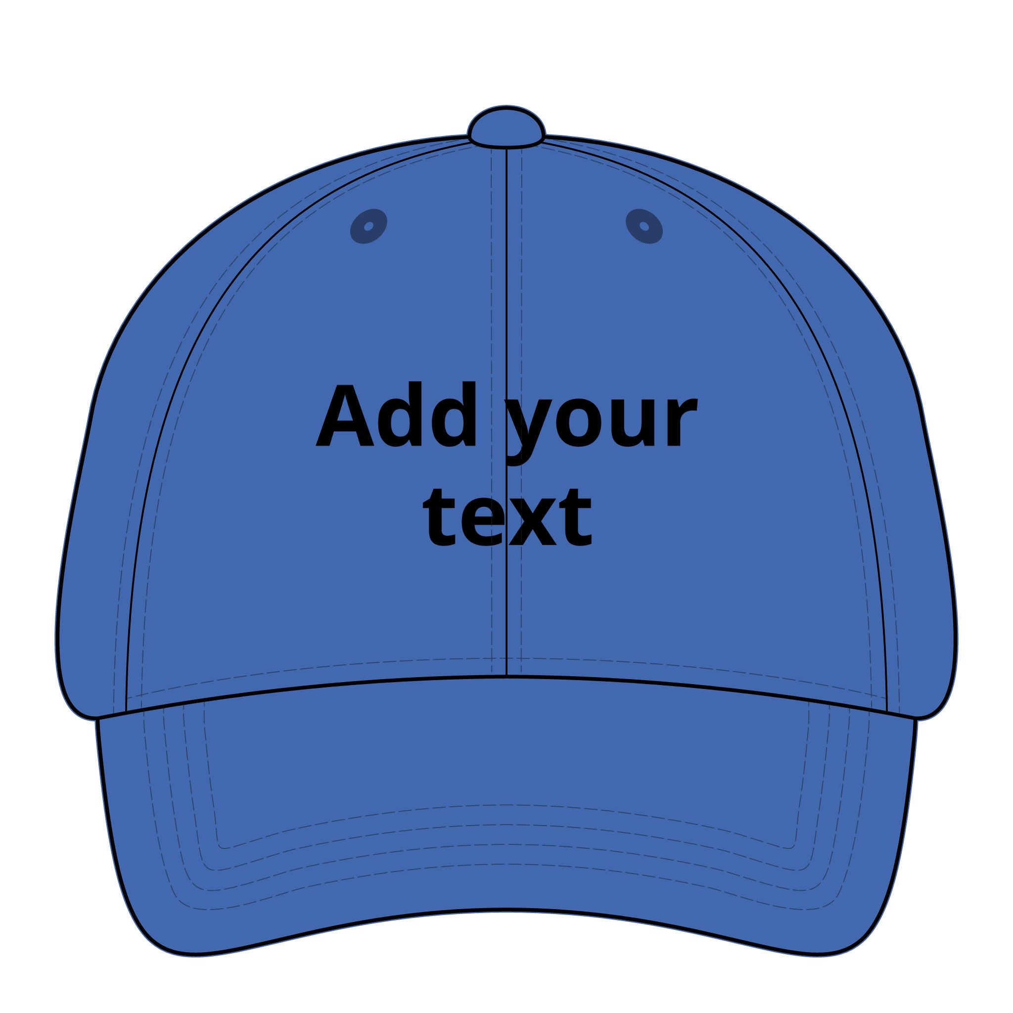 Women's Pigment-Dyed Cap with Fashion Undervisor (Embroidery)