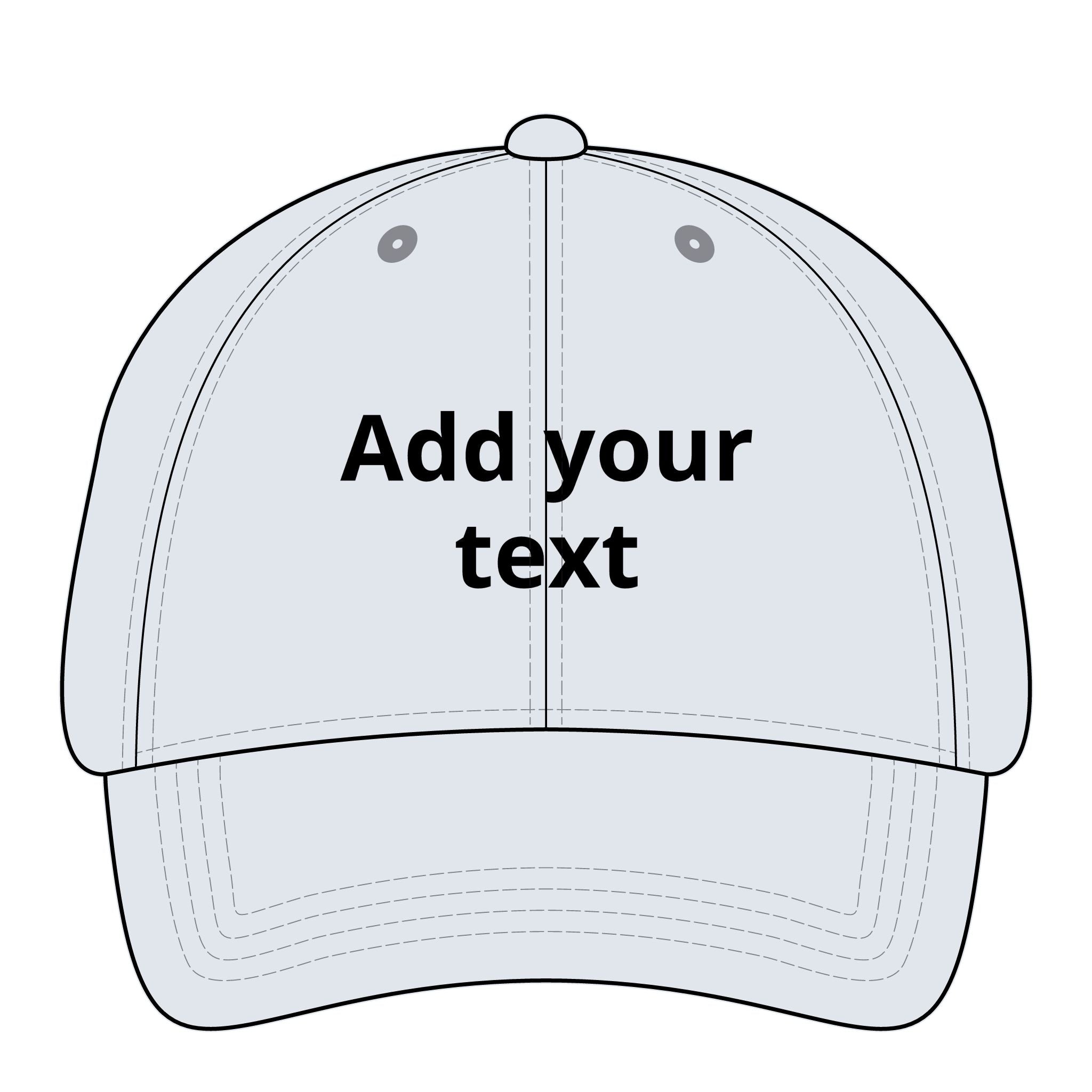 Women's Pigment-Dyed Cap with Fashion Undervisor (Embroidery)