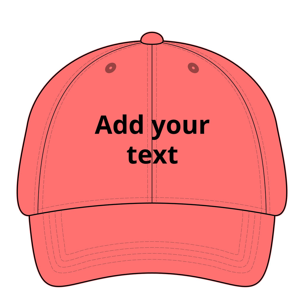 Women's Pigment-Dyed Cap with Fashion Undervisor (Embroidery)