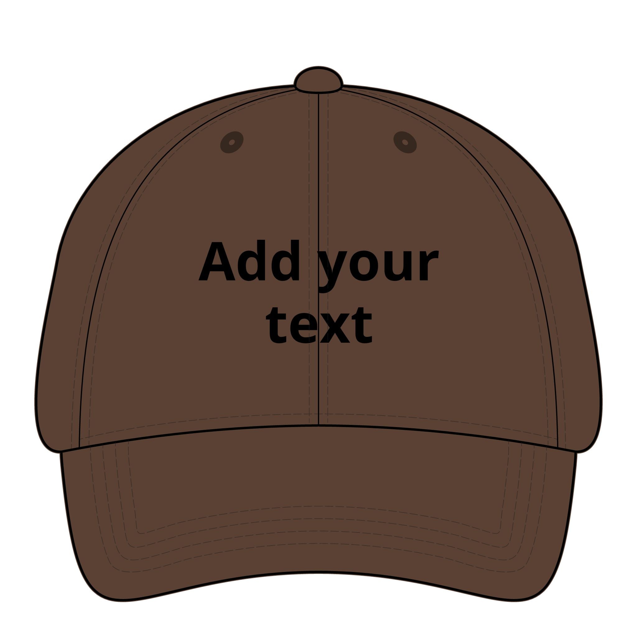 Women's Pigment-Dyed Cap with Fashion Undervisor (Embroidery)