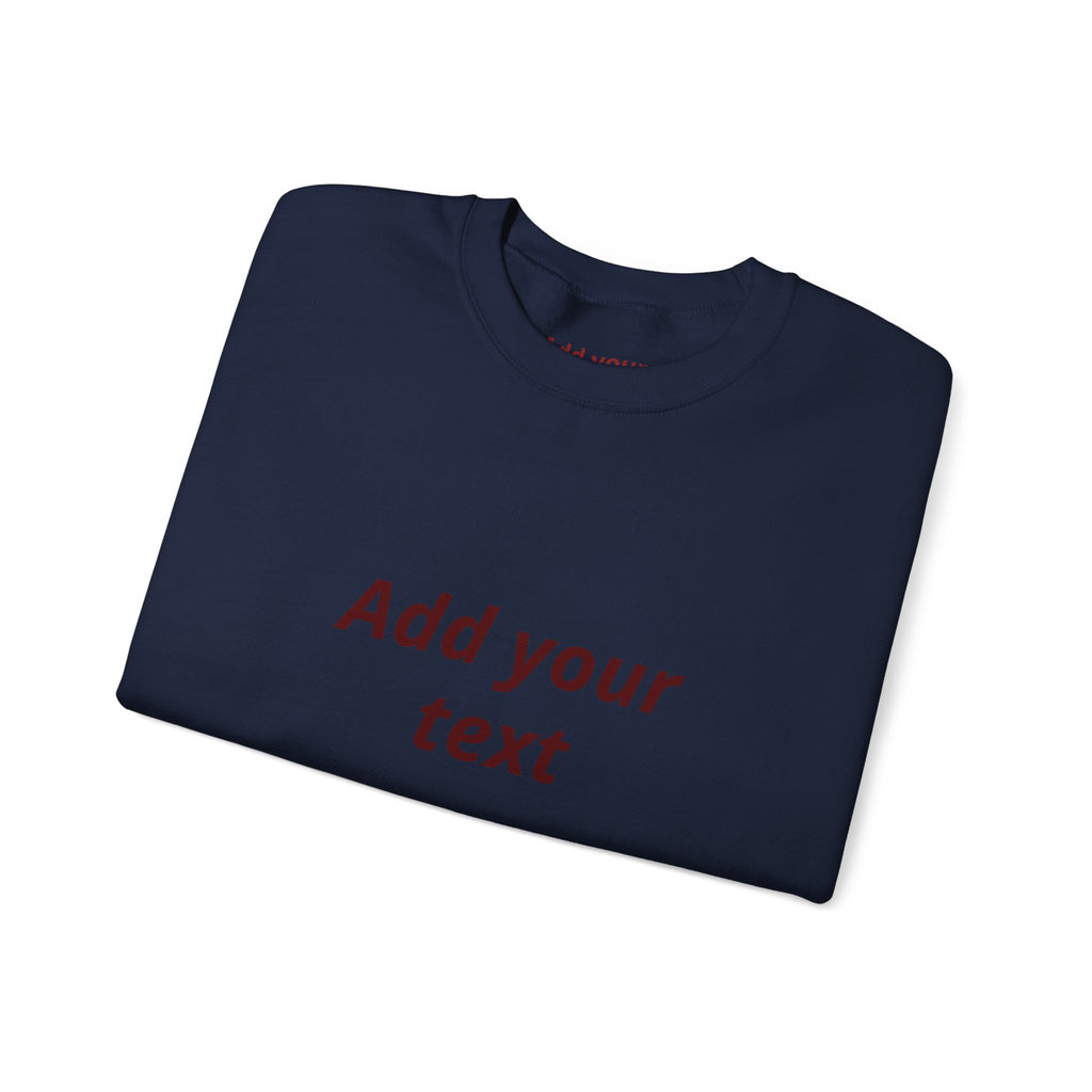 Dumpling & Soy Sauce Crewneck Sweatshirt — Customizable Asian Food Graphic
