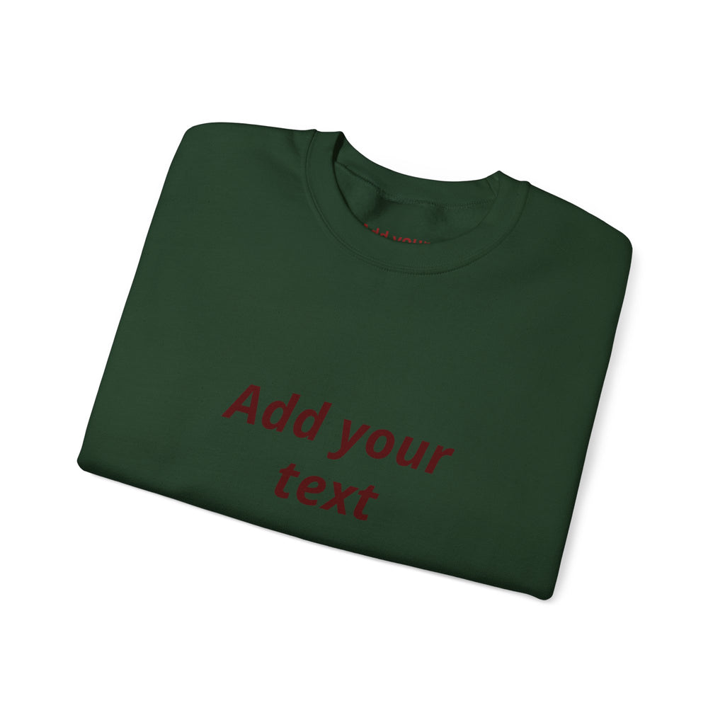 Dumpling & Soy Sauce Crewneck Sweatshirt — Customizable Asian Food Graphic