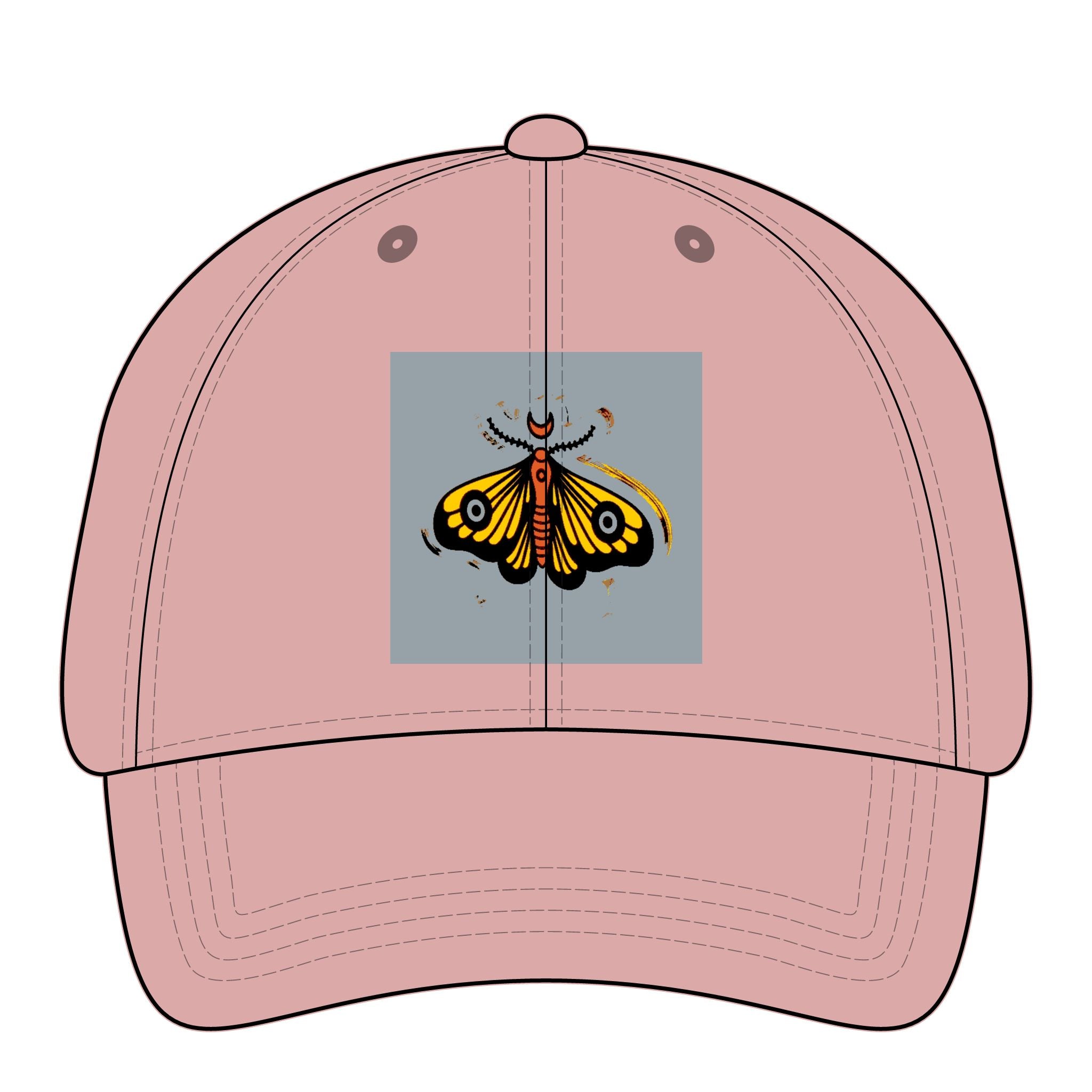 Women's Pigment-Dyed Cap with Fashion Undervisor (Embroidery)