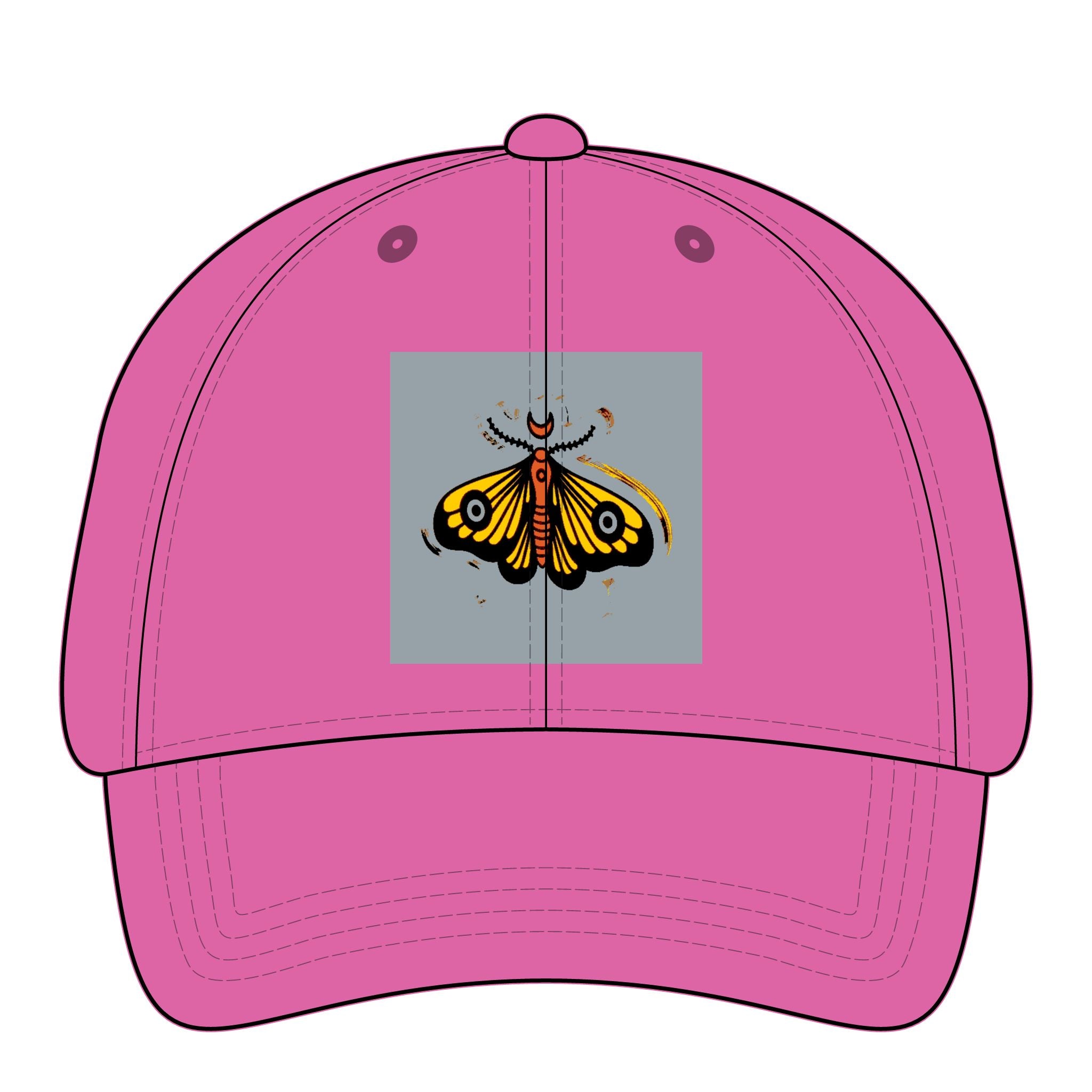 Women's Pigment-Dyed Cap with Fashion Undervisor (Embroidery)