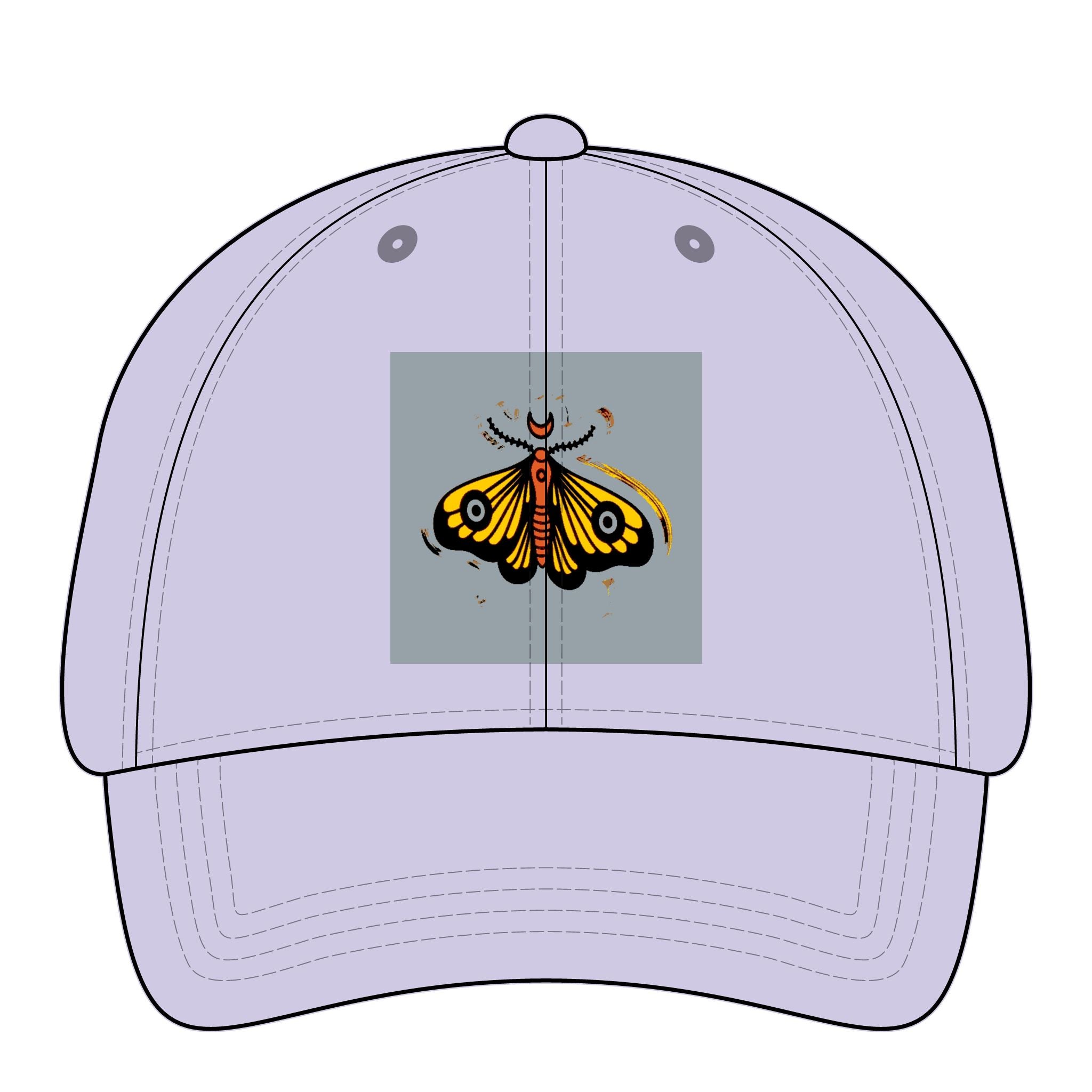 Women's Pigment-Dyed Cap with Fashion Undervisor (Embroidery)