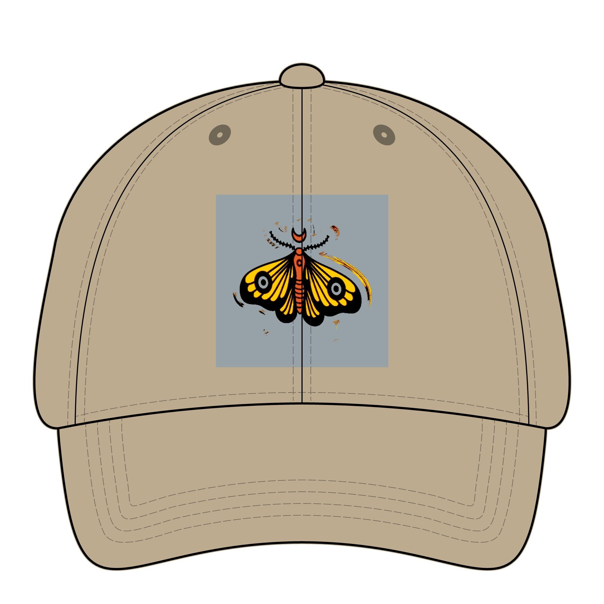 Women's Pigment-Dyed Cap with Fashion Undervisor (Embroidery)