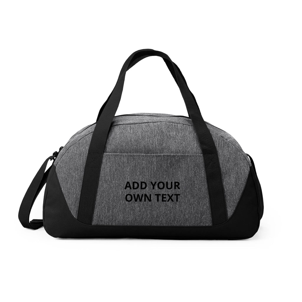 Black Access Dome Duffel Bag — Spacious Travel & Gym Weekender