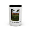 Drink to That View Coffee Mug — Scenic Lake Hammock Accent Mug