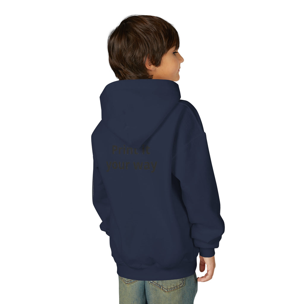 Youth Hoodie — Heart Hands Photo Graphic Hooded Sweatshirt