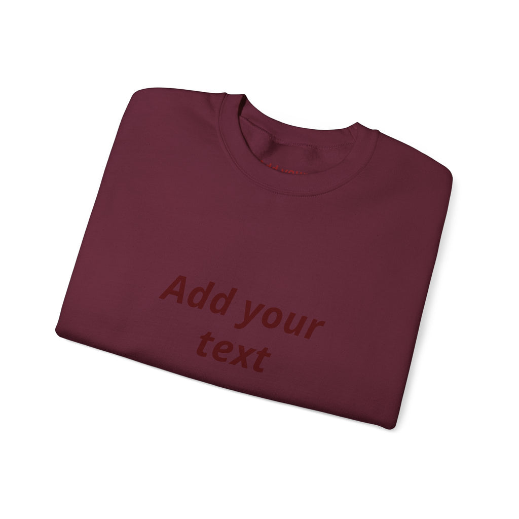 Dumpling & Soy Sauce Crewneck Sweatshirt — Customizable Asian Food Graphic