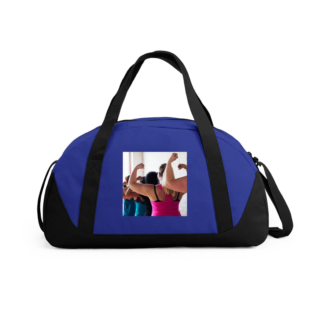 Black Access Dome Duffel Bag — Spacious Travel & Gym Weekender