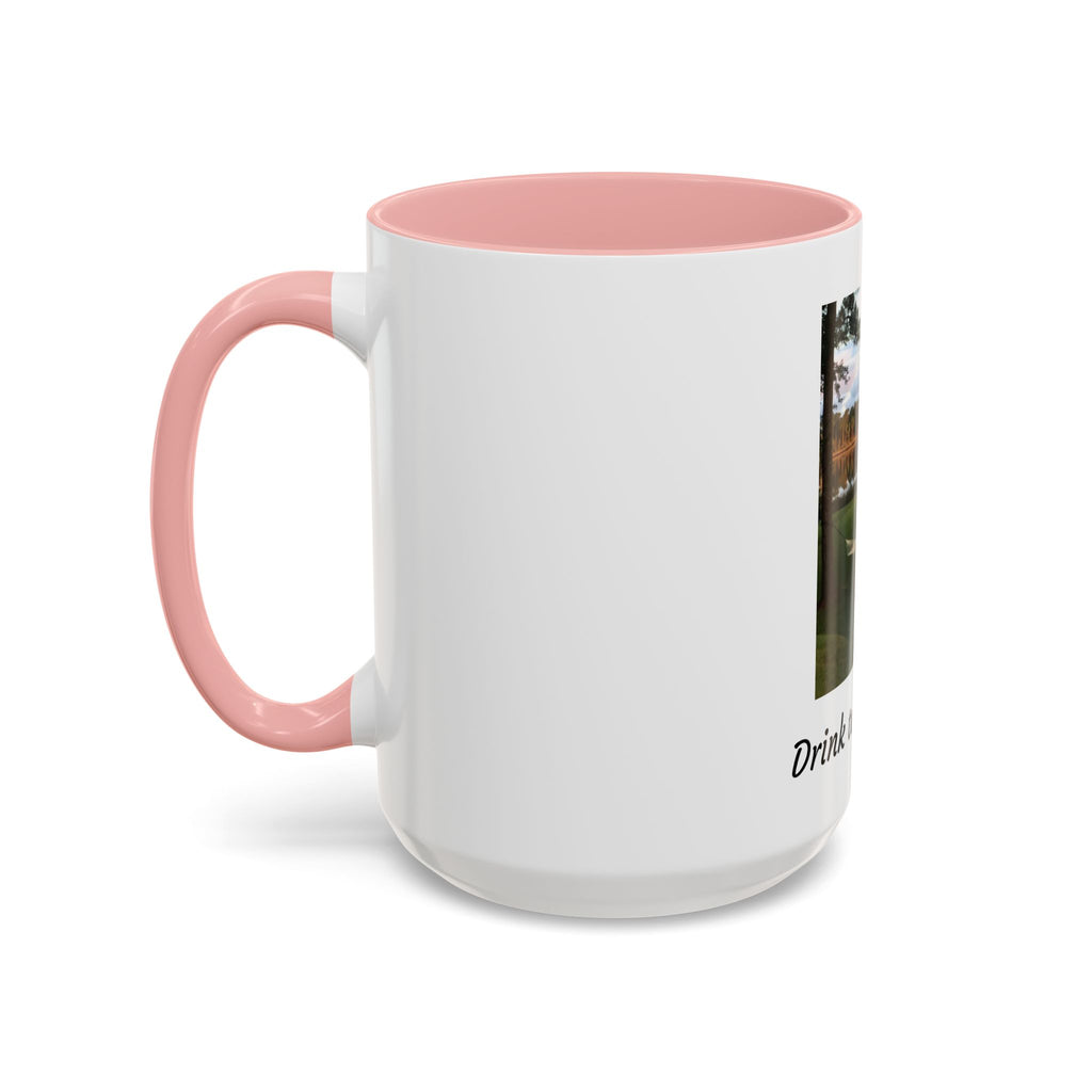 Drink to That View Coffee Mug — Scenic Lake Hammock Accent Mug