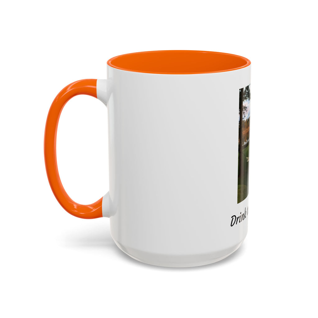 Drink to That View Coffee Mug — Scenic Lake Hammock Accent Mug