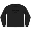 Long Sleeve Tee — "In the Zone" Geometric Tech Graphic