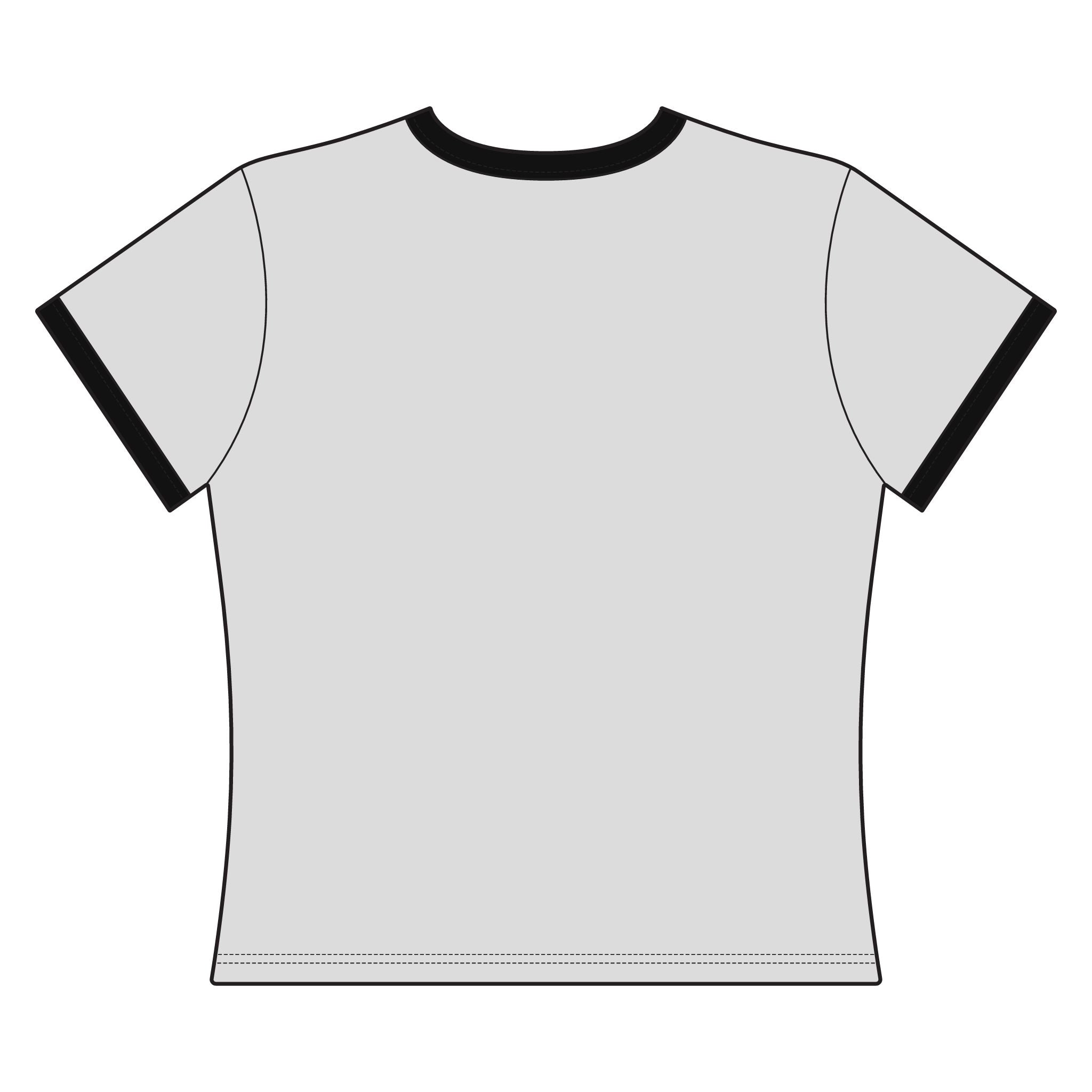 Women's Veggie Ringer Tee – Colorful Fresh Produce Graphic Tee