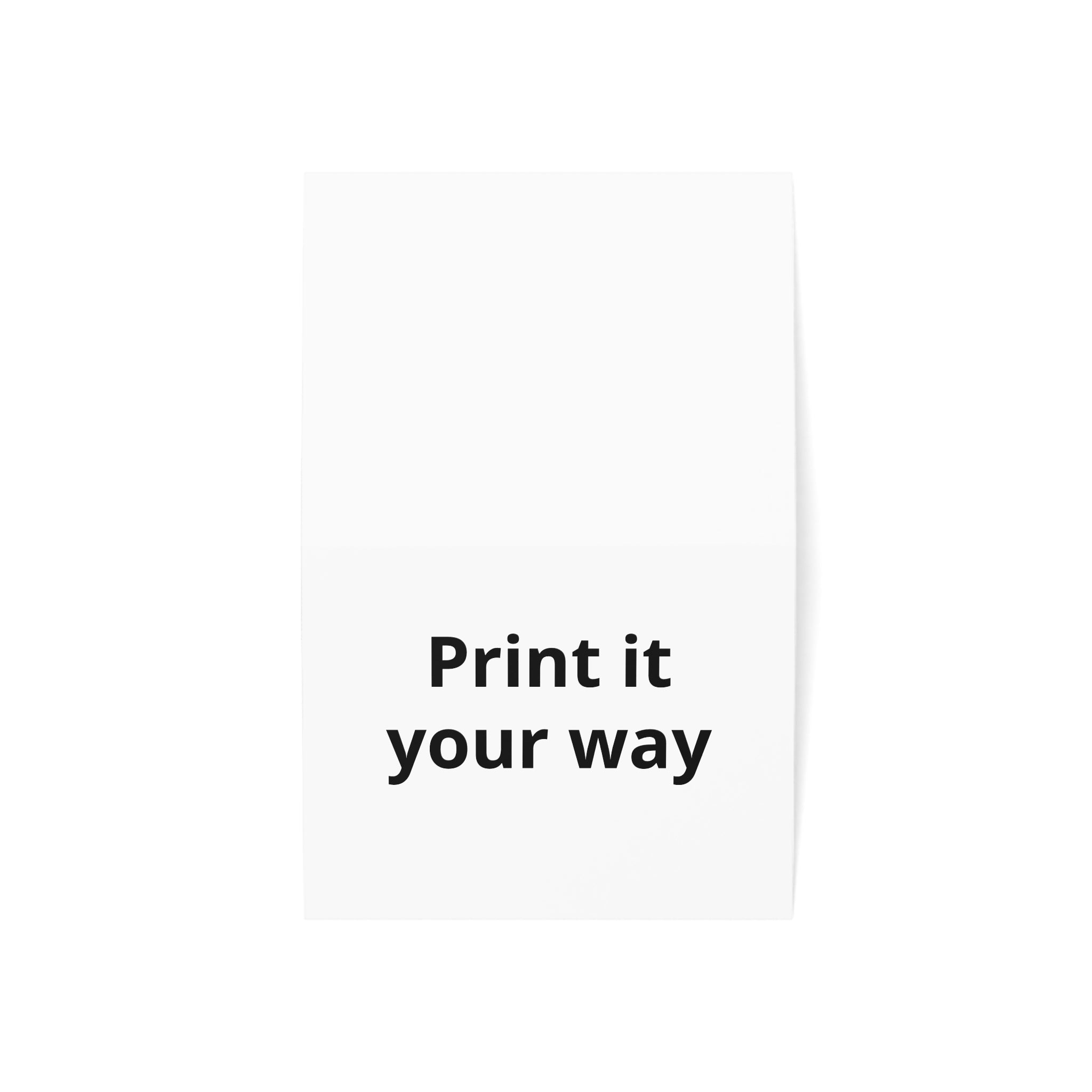 Custom Greeting Cards – Blank Folded Cards for Personalized Printing (1, 10, 30, 50 pcs)