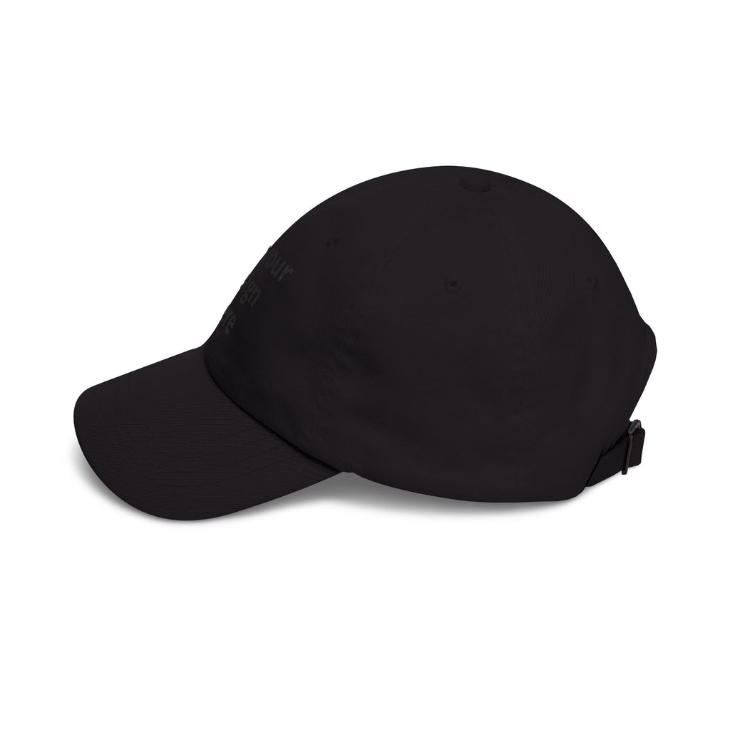 Classic Dad Cap — "Print It Your Way" Adjustable Cotton Baseball Hat