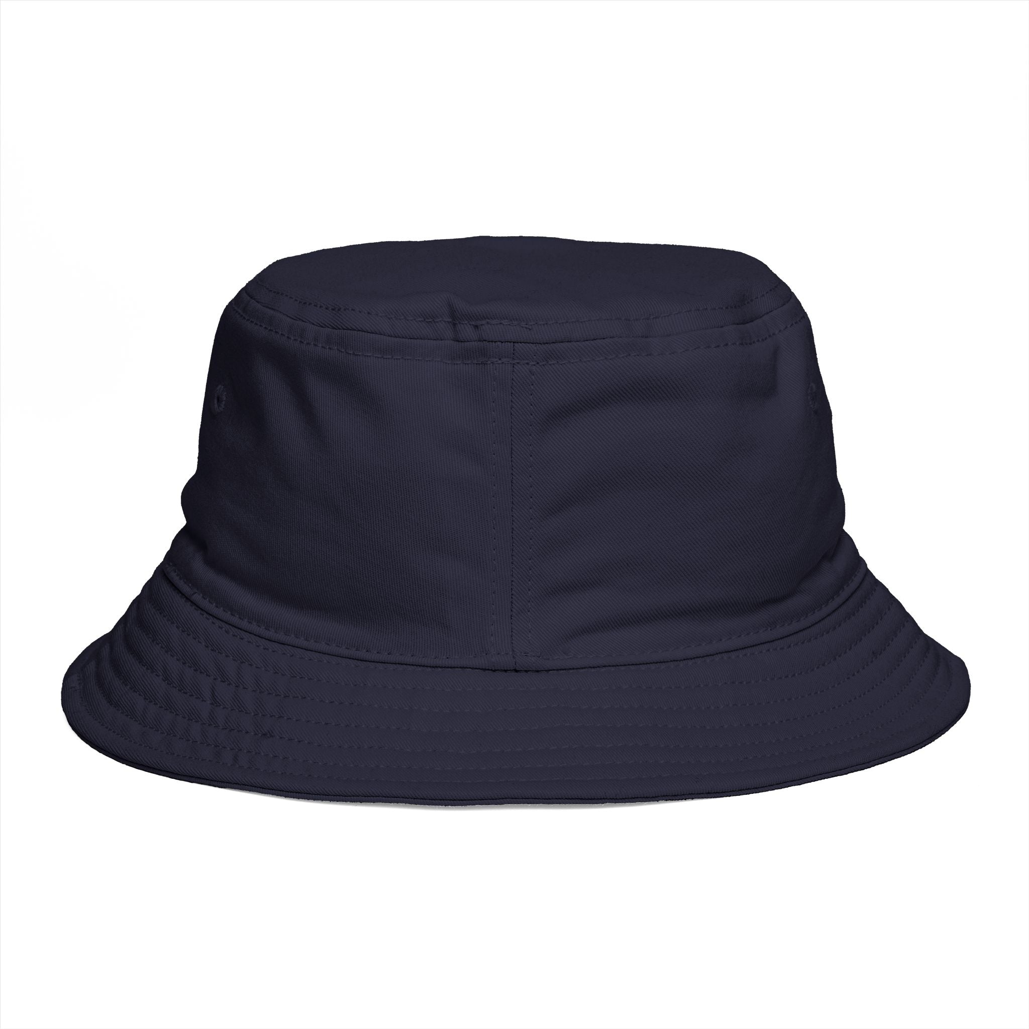 Custom Text Bucket Hat — Personalized Brown Sun Hat