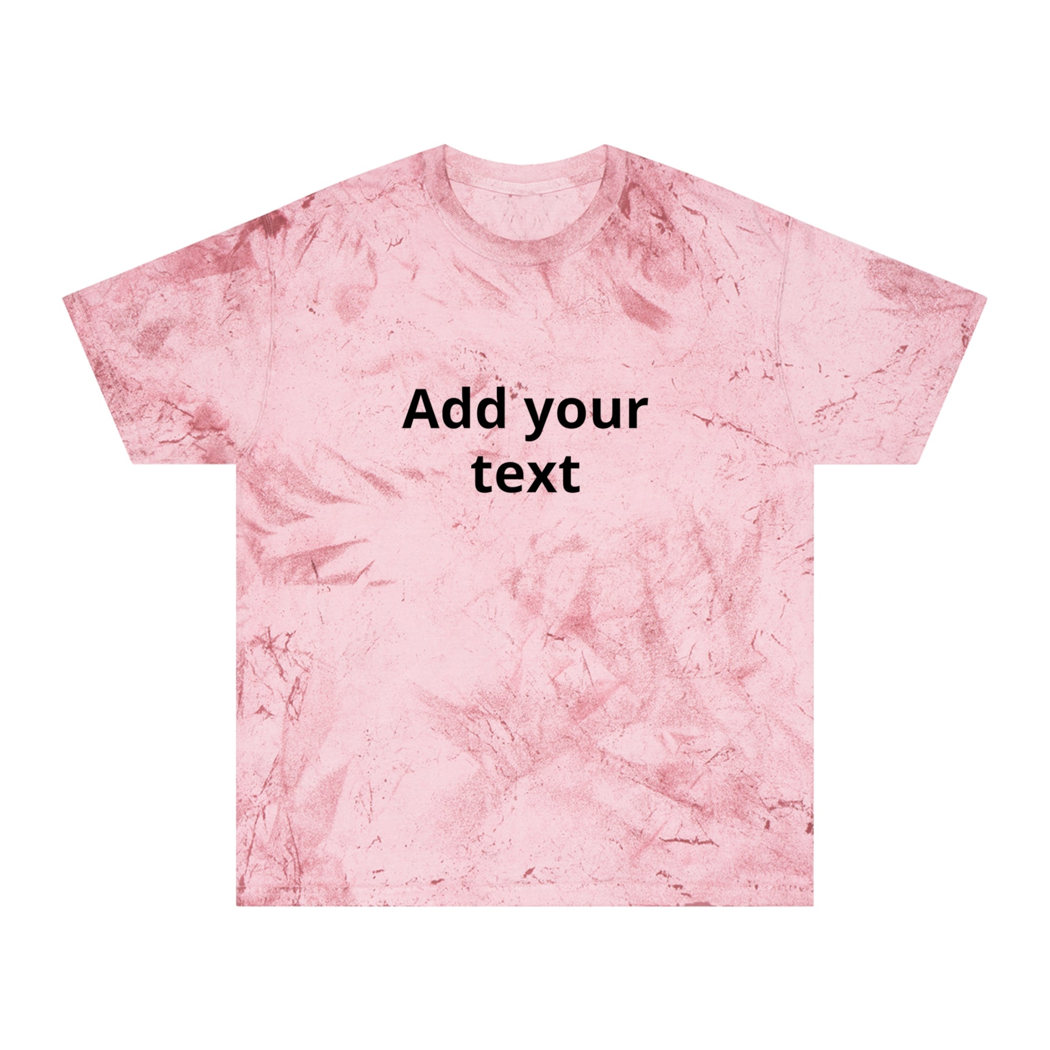 Tie-Dye Custom Text T-Shirt — "In the Zone" Graphic Tee