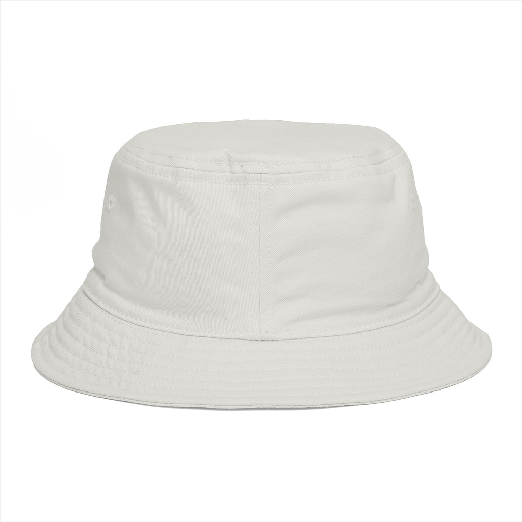 Custom Text Bucket Hat — Personalized Brown Sun Hat