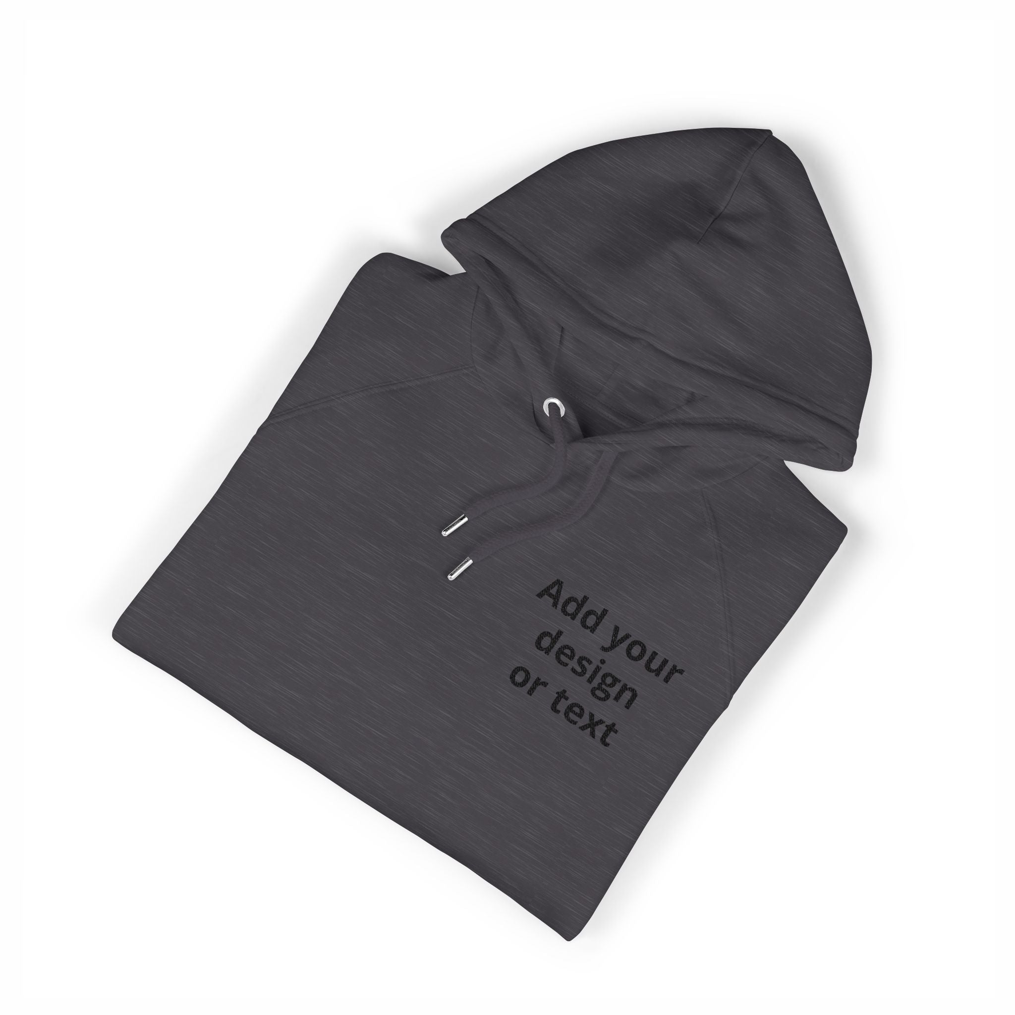 Eco Raglan Hoodie — Custom Embroidered Chest & Sleeve Design