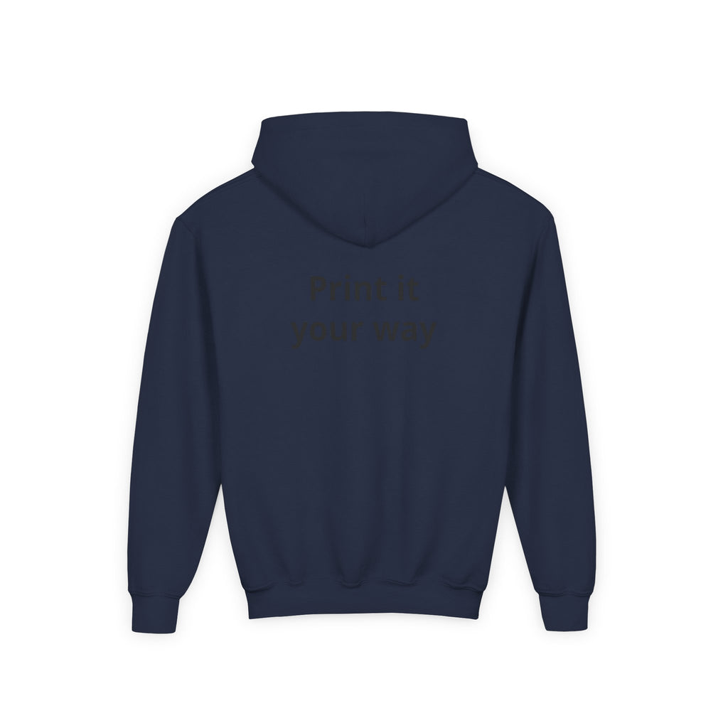 Youth Hoodie — Heart Hands Photo Graphic Hooded Sweatshirt