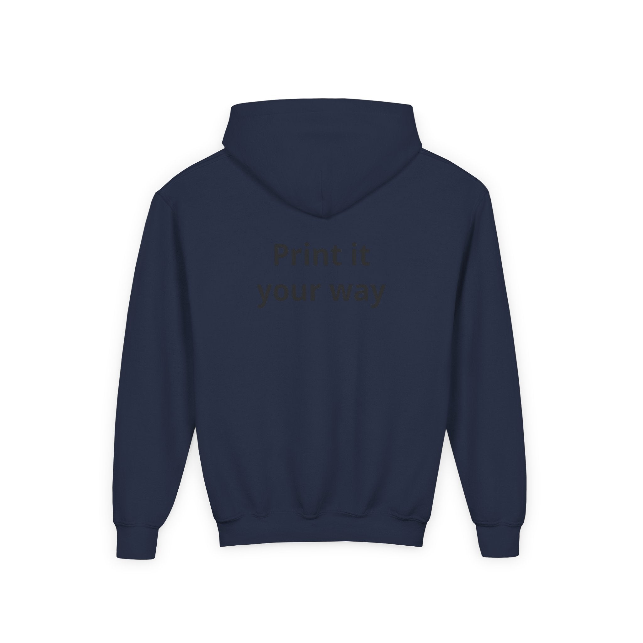 Youth Hoodie — Heart Hands Photo Graphic Hooded Sweatshirt
