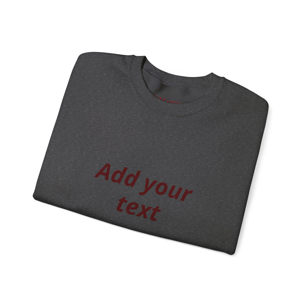 Dumpling & Soy Sauce Crewneck Sweatshirt — Customizable Asian Food Graphic