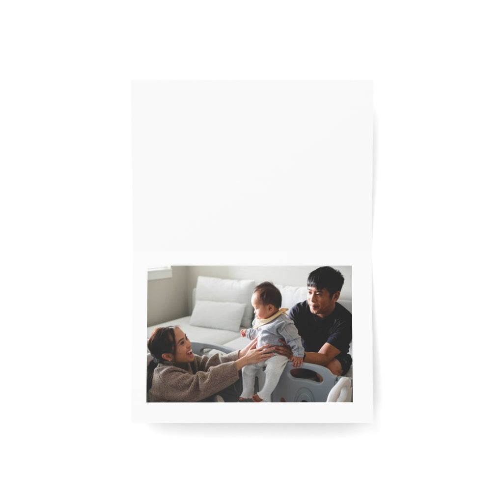 Custom Greeting Cards – Blank Folded Cards for Personalized Printing (1, 10, 30, 50 pcs)