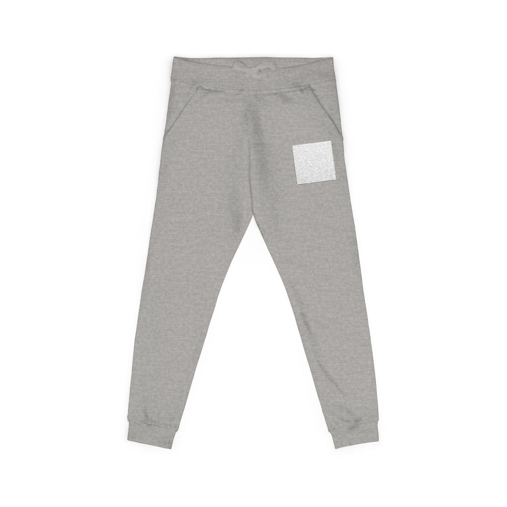 Embroidered Cozy Fleece Sweatpants — Coral Joggers with Pocket Patch — Christmas Gift for Him & Her | Fundraiser Event Gear