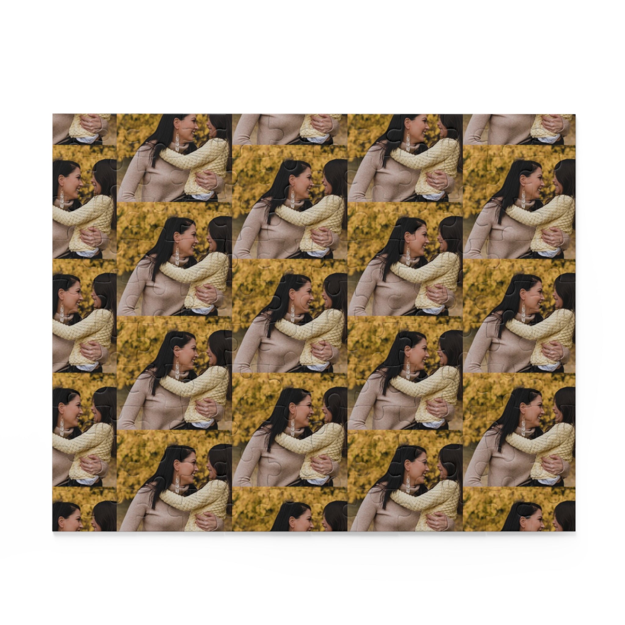 Personalized Photo Collage Puzzle — Custom 120/252/500-Piece Memory Puzzle