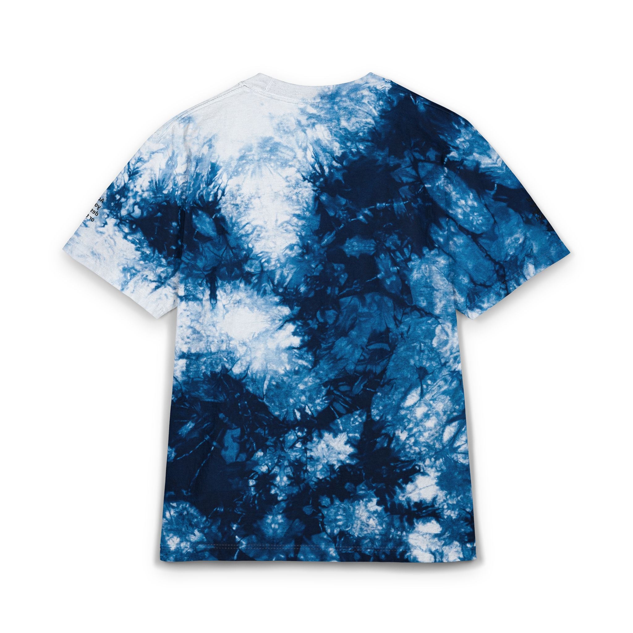Tie-Dye Spiral Tee — Custom Embroidered Oversized T-Shirt