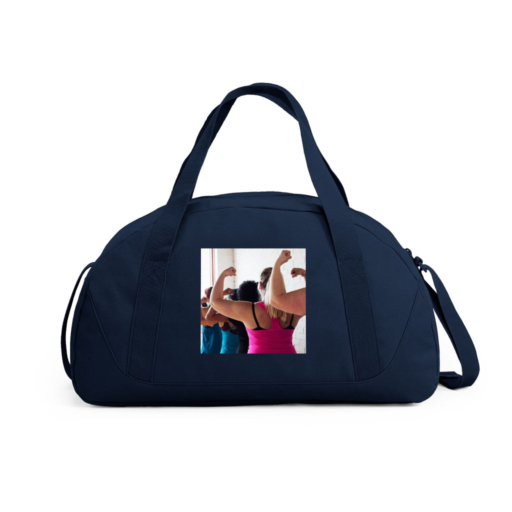 Black Access Dome Duffel Bag — Spacious Travel & Gym Weekender