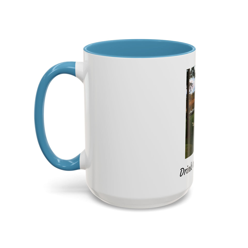 Drink to That View Coffee Mug — Scenic Lake Hammock Accent Mug