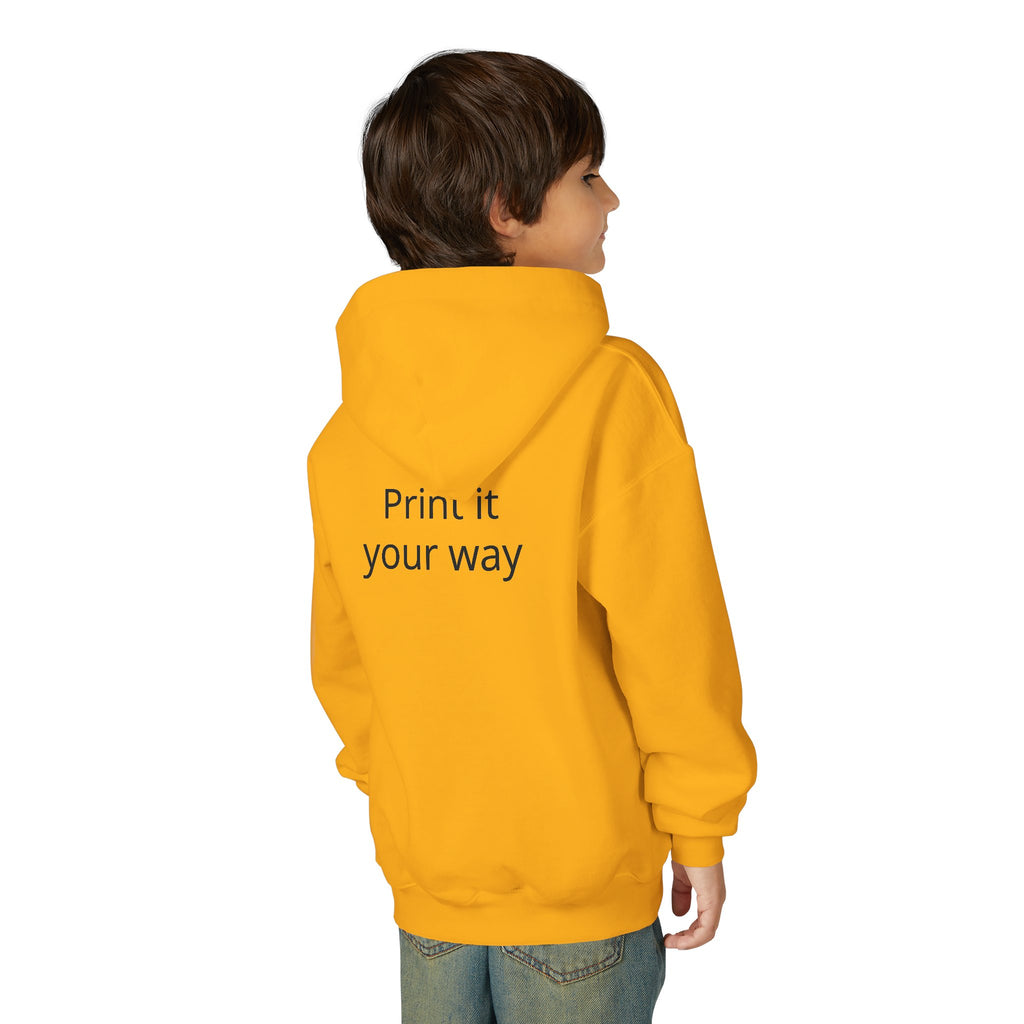 Youth Hoodie — Heart Hands Photo Graphic Hooded Sweatshirt