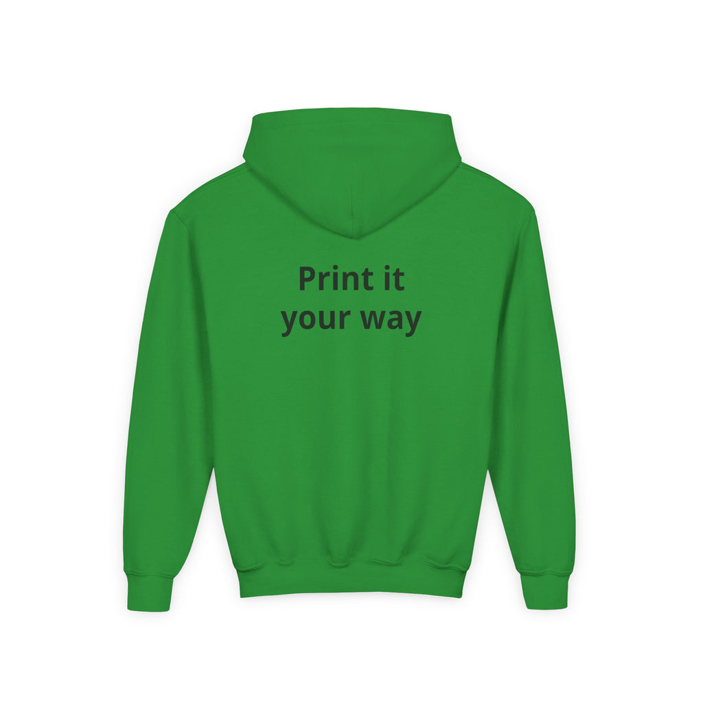 Youth Hoodie — Heart Hands Photo Graphic Hooded Sweatshirt