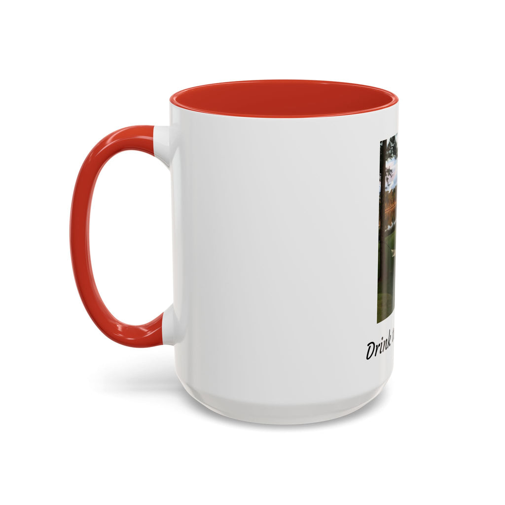 Drink to That View Coffee Mug — Scenic Lake Hammock Accent Mug
