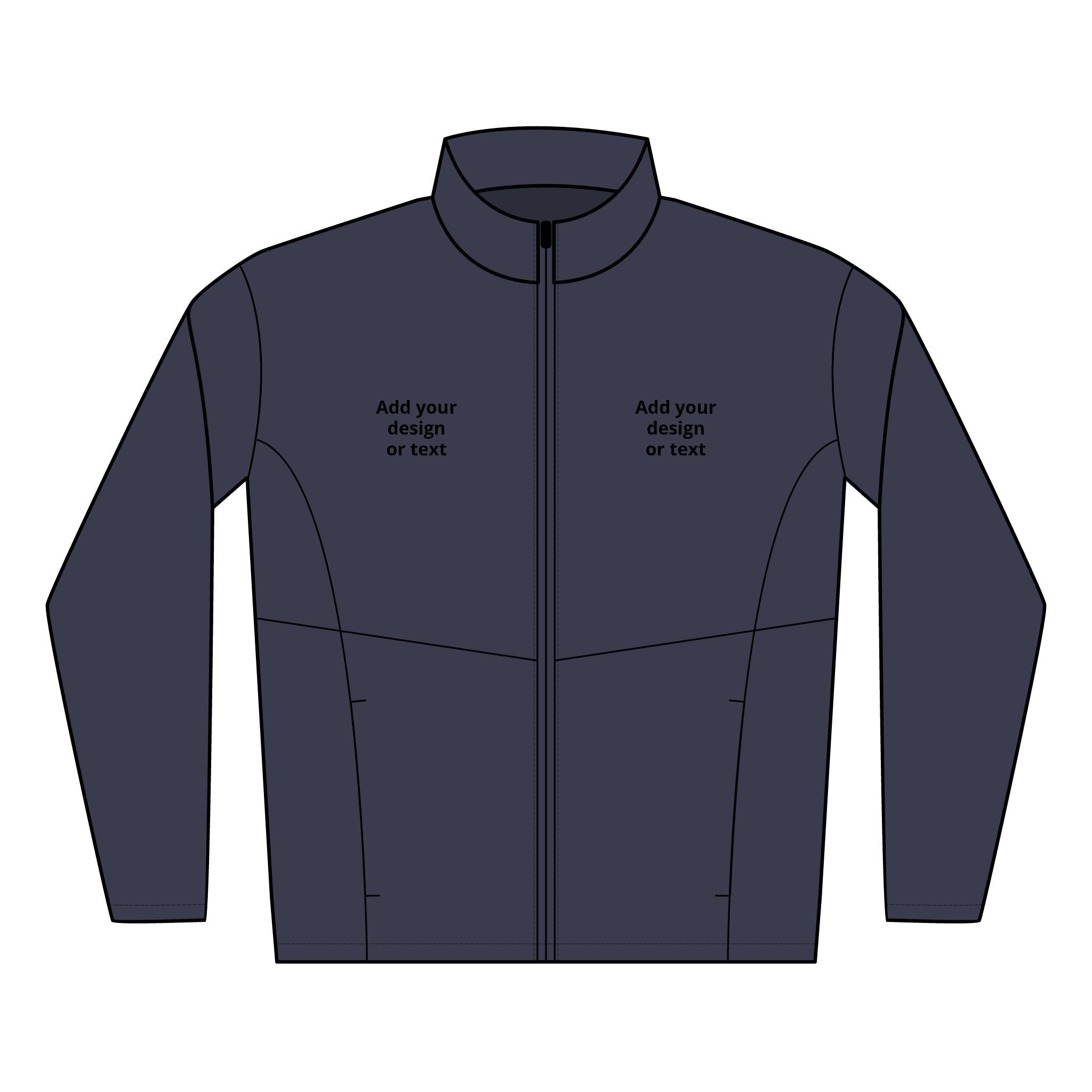 Men's Embroidered Soft Shell Jacket – Customizable Work & Corporate Outerwear