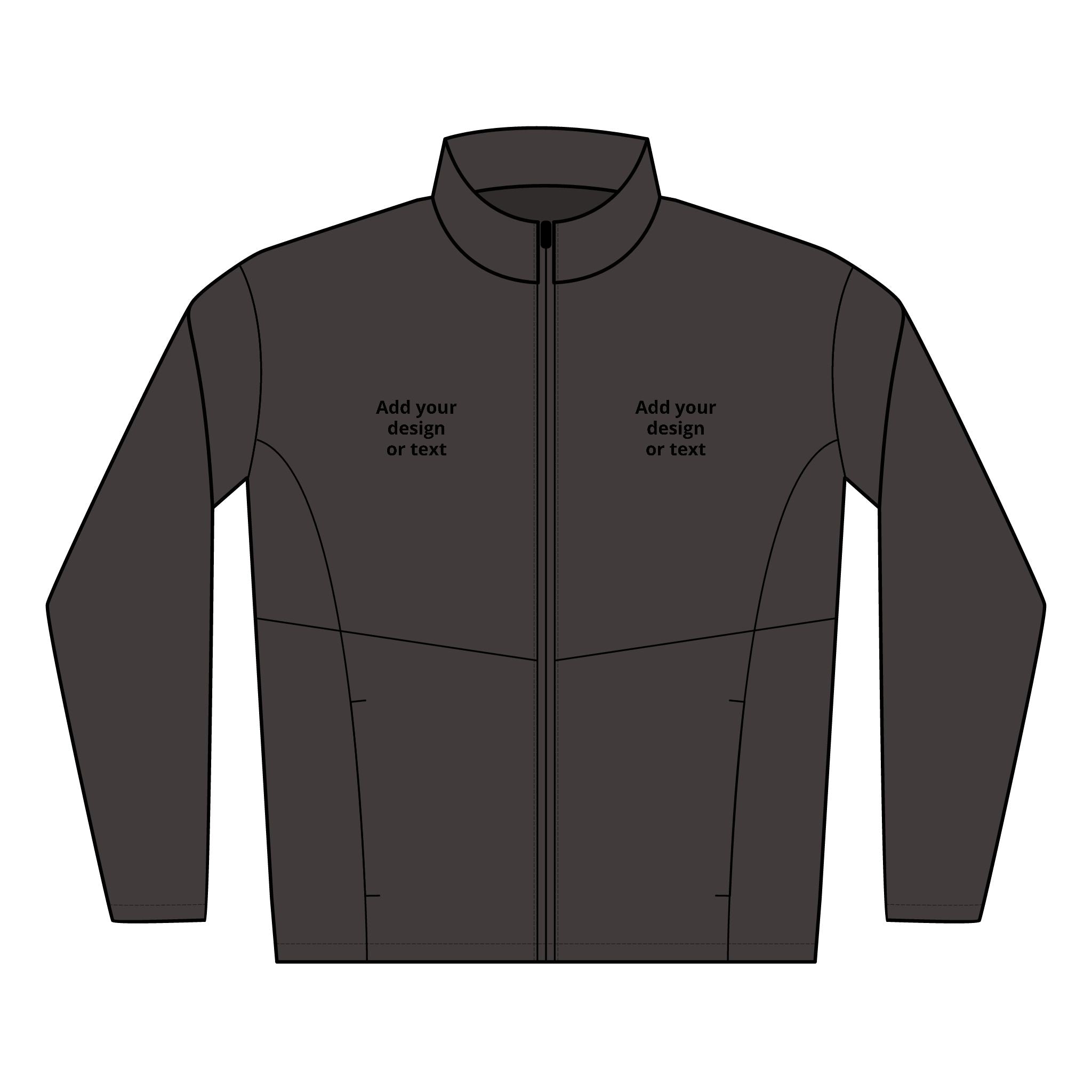 Men's Embroidered Soft Shell Jacket – Customizable Work & Corporate Outerwear