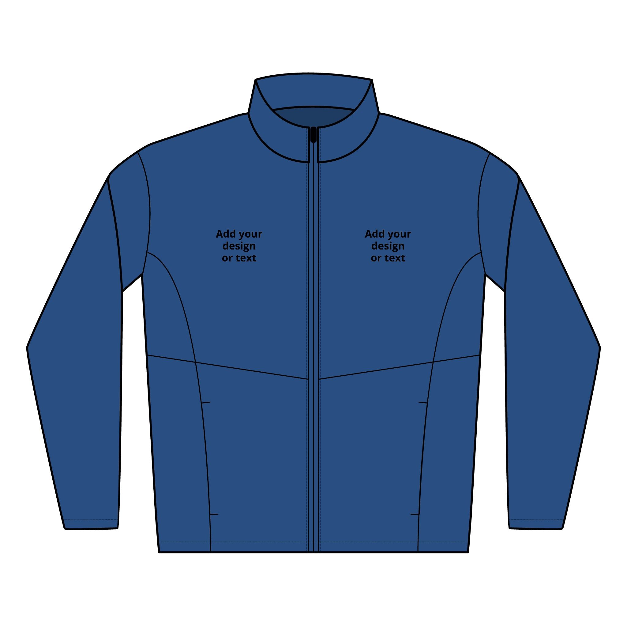 Men's Embroidered Soft Shell Jacket – Customizable Work & Corporate Outerwear